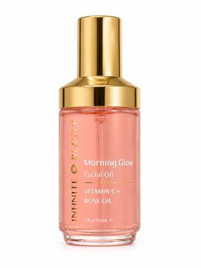 Infinite Beauty Morning Glow Facial Oil with Vitamin C & Rose Oil 2 fl oz